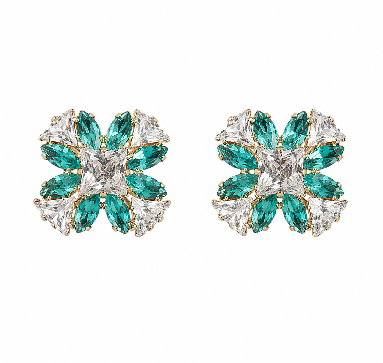 Turtle Blue -Ear ring
