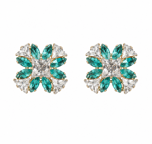 Turtle Blue -Ear ring