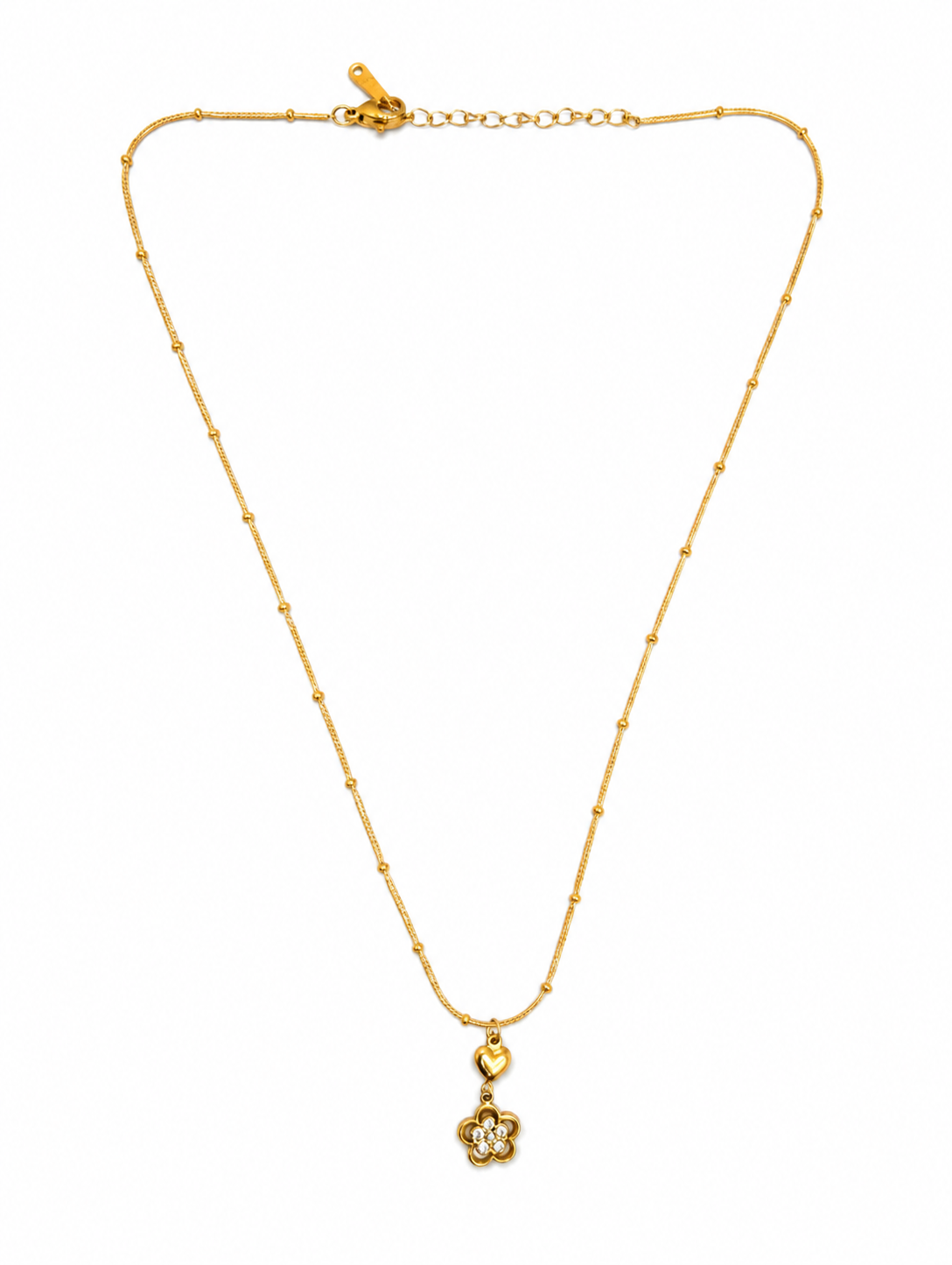 Dainty Clover Pendant Necklace